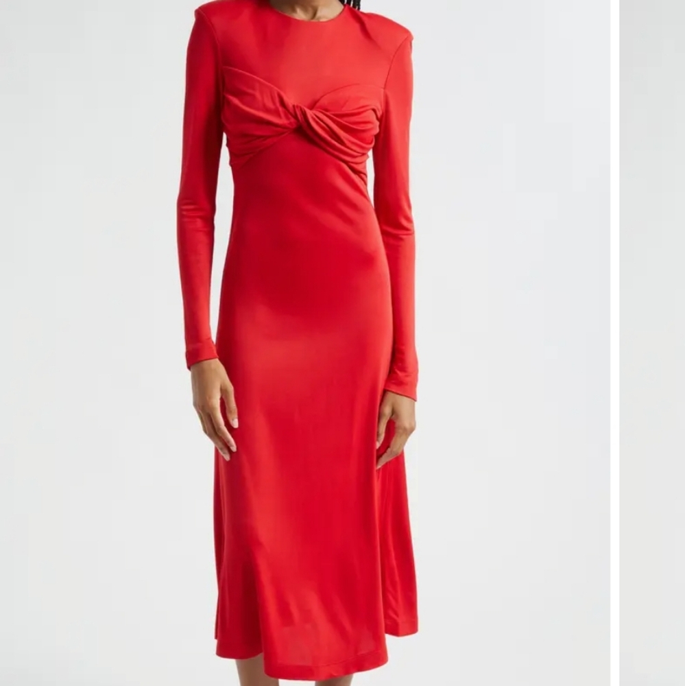 NWT Farm Rio Long Sleeve Midi Dress